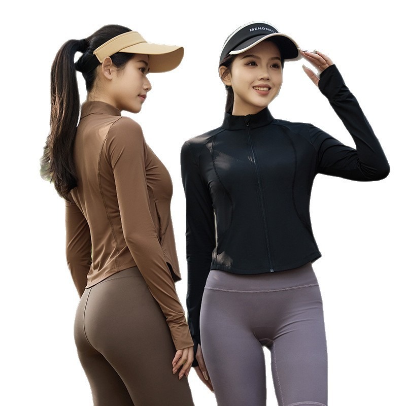 Yoga-Jacke für Damen mit Sonnenschutz – Ice Silk – Bild 8