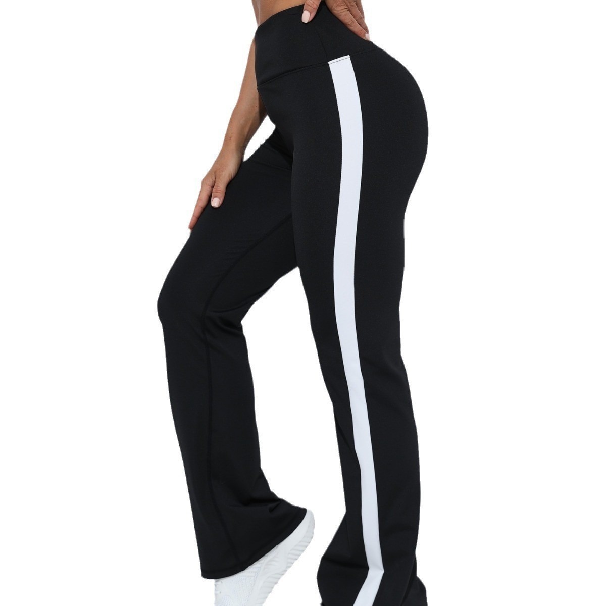Yoga-Schlaghose für Damen mit hoher Taille – Flared Pants – Bild 2