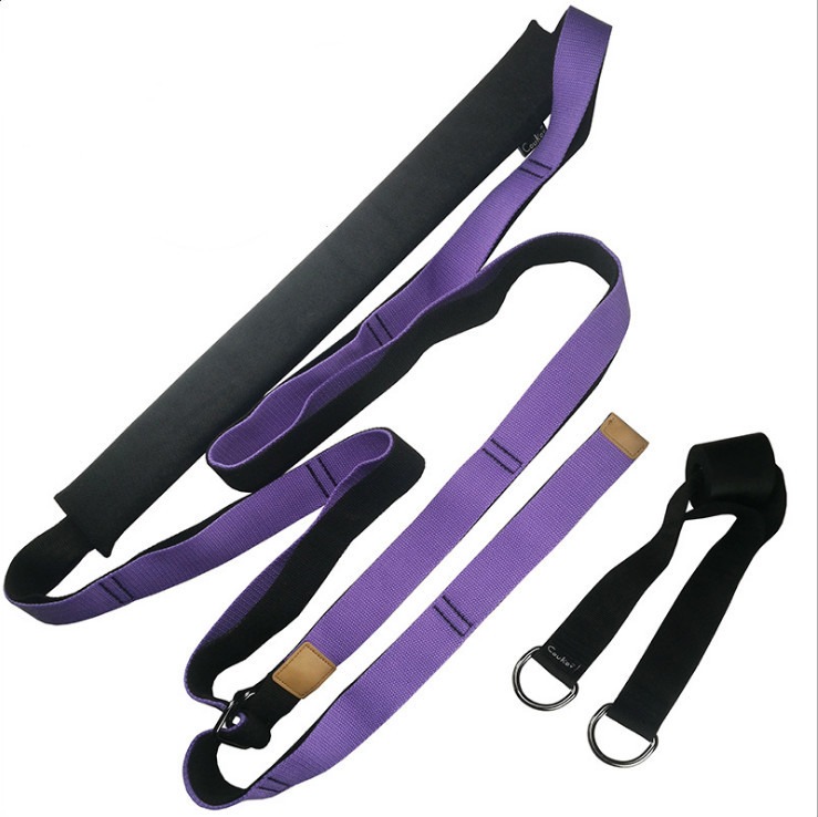Yogagurt – Yoga-Stretchgurt 350 cm aus Polyester und Baumwolle – Bild 8