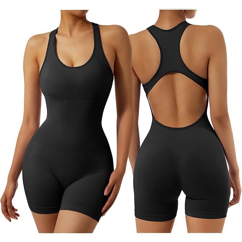 Yoga-Jumpsuit für Damen – rückenfrei – Bild 4