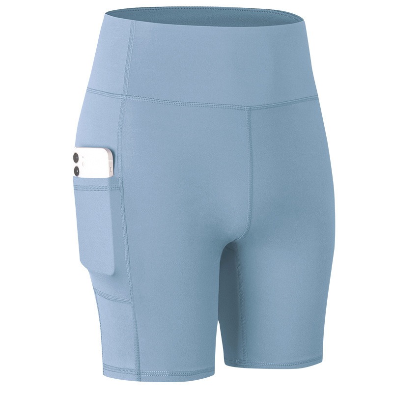 Yoga-Shorts für Damen mit Taschen – figurbetont – Bild 5