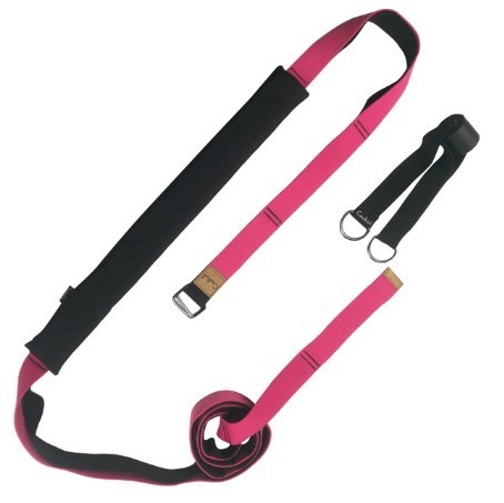 Yogagurt – Yoga-Stretchgurt 350 cm aus Polyester und Baumwolle – Bild 9