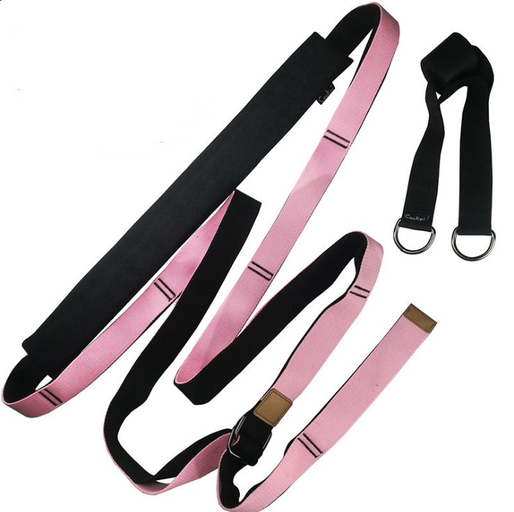 Yogagurt – Yoga-Stretchgurt 350 cm aus Polyester und Baumwolle – Bild 4
