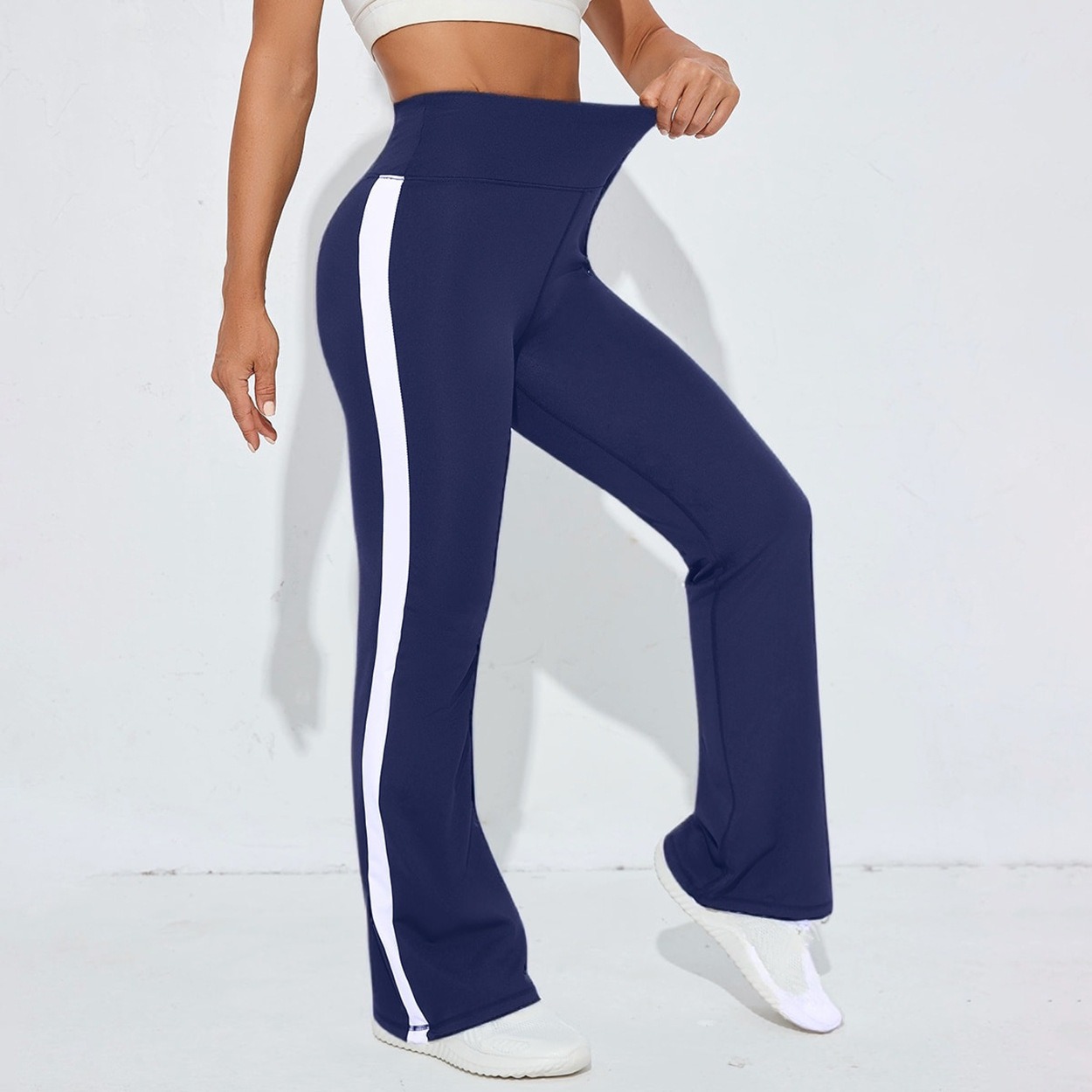 Yoga-Schlaghose für Damen mit hoher Taille – Flared Pants