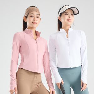 Yoga-Jacke für Damen mit Sonnenschutz – Ice Silk