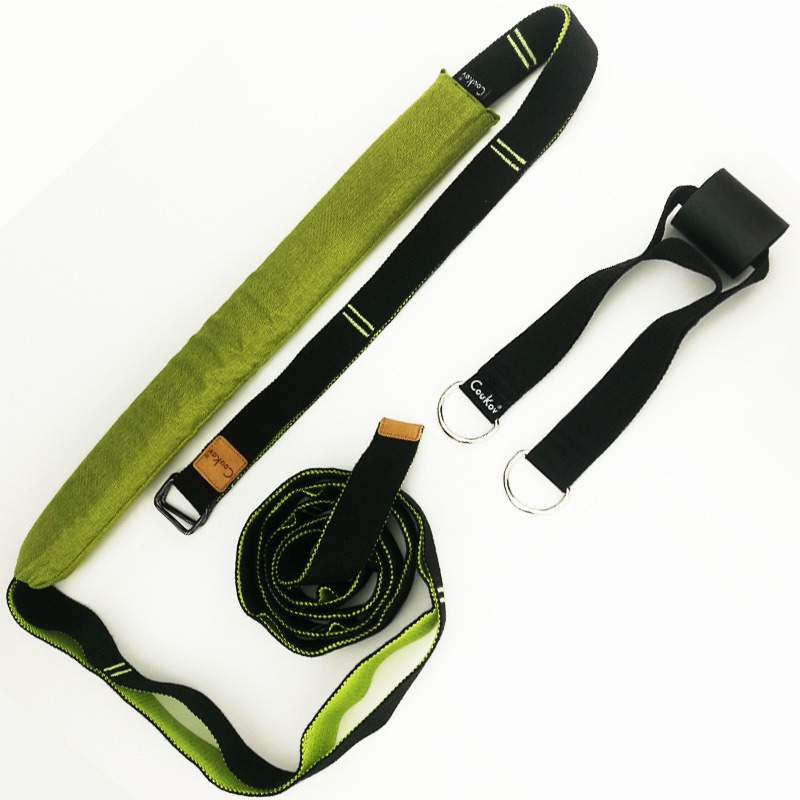 Yogagurt – Yoga-Stretchgurt 350 cm aus Polyester und Baumwolle – Bild 10