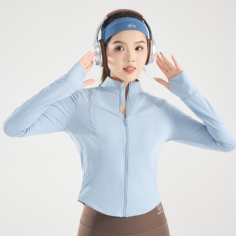 Yoga-Jacke für Damen mit Sonnenschutz – Ice Silk – Bild 5