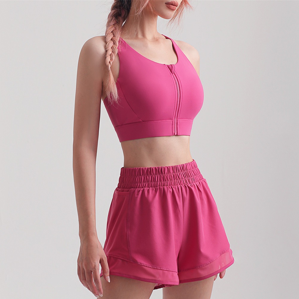 Yoga-Tanktop für Damen mit überkreuztem Rücken – Bild 3