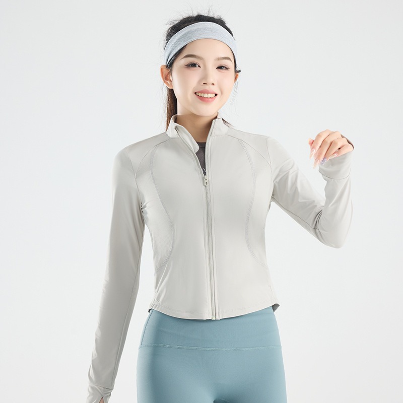 Yoga-Jacke für Damen mit Sonnenschutz – Ice Silk – Bild 7