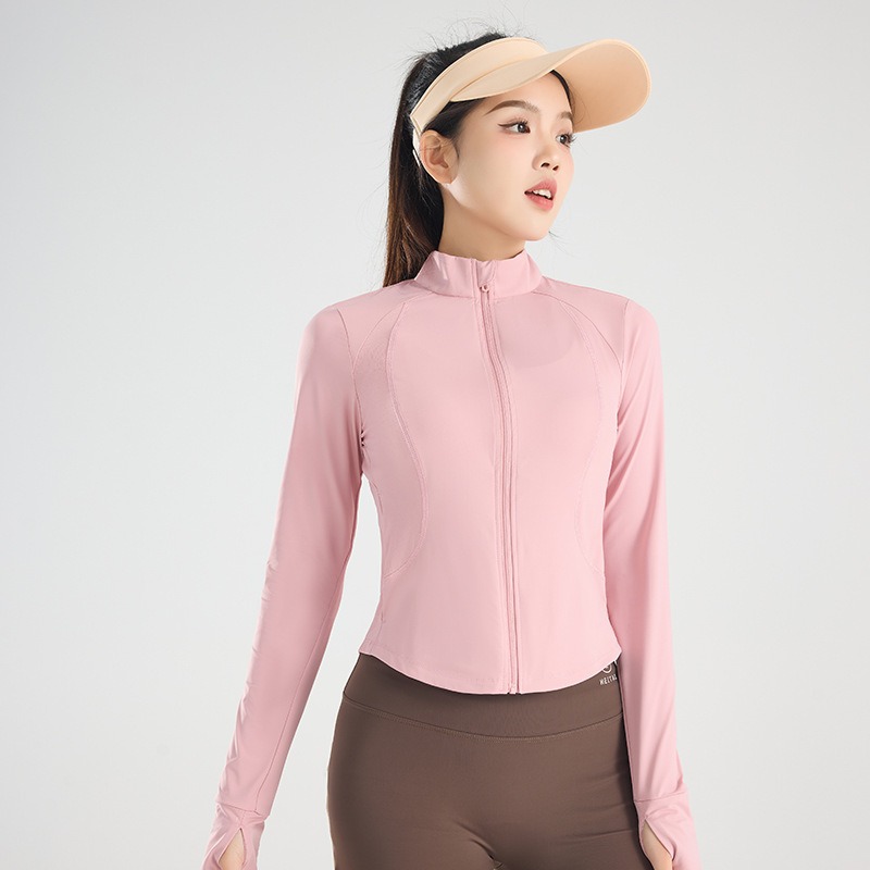 Yoga-Jacke für Damen mit Sonnenschutz – Ice Silk – Bild 4