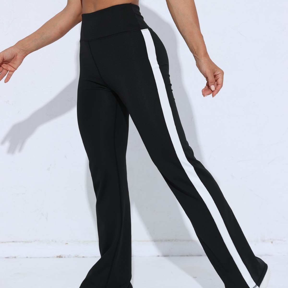 Yoga-Schlaghose für Damen mit hoher Taille – Flared Pants – Bild 7