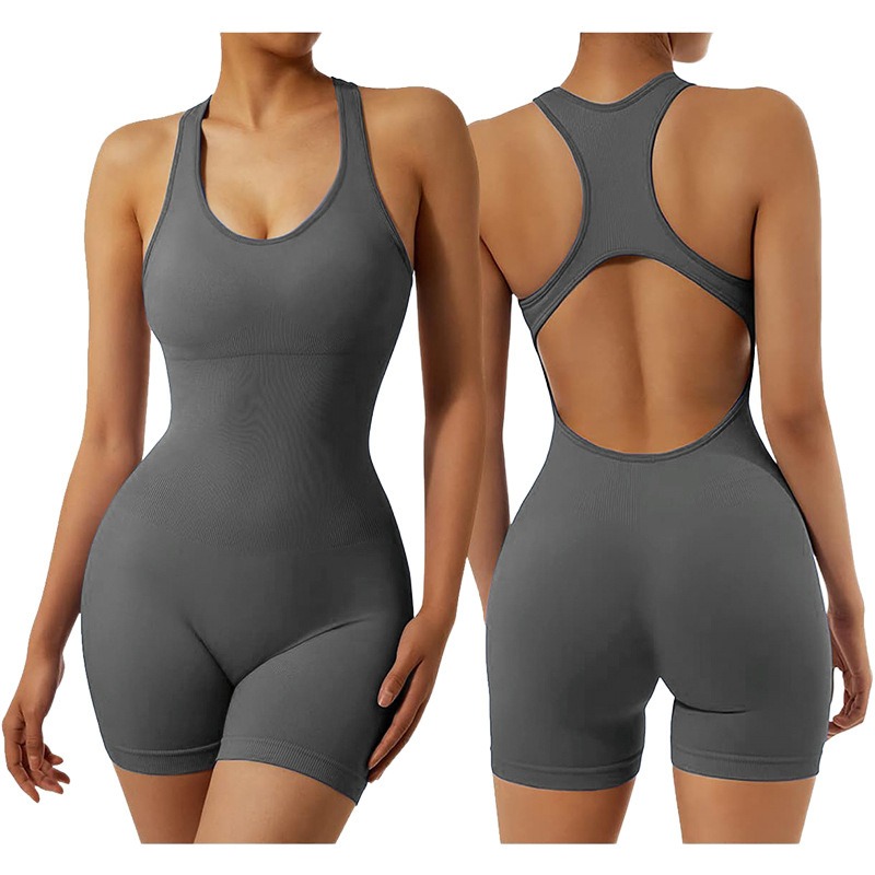 Yoga-Jumpsuit für Damen – rückenfrei – Bild 6