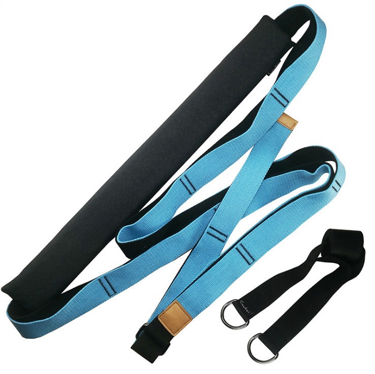Yogagurt – Yoga-Stretchgurt 350 cm aus Polyester und Baumwolle – Bild 7