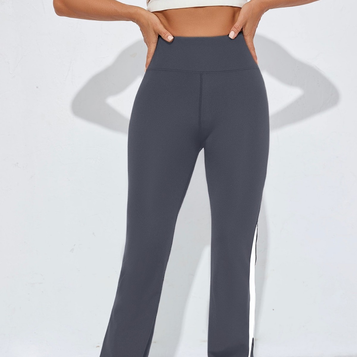Yoga-Schlaghose für Damen mit hoher Taille – Flared Pants – Bild 5