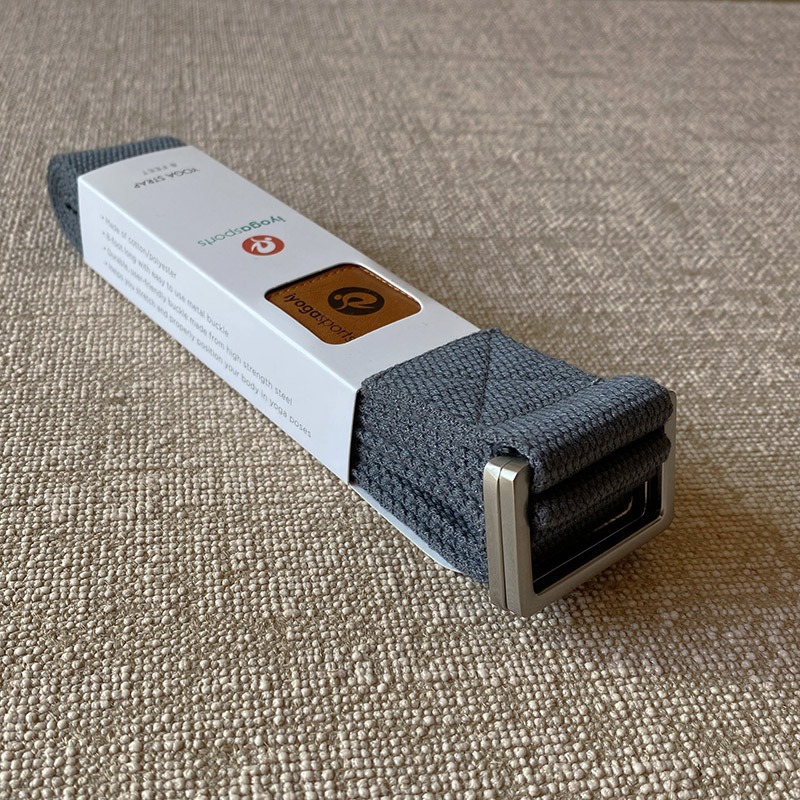 Yoga-Band – Stretch-Gurt für Dehnung und Rückenübungen, 8 ft – Bild 10