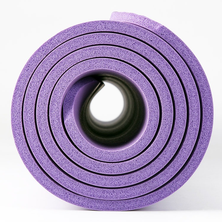 Rutschfeste Yogamatte aus NBR – 183 × 61 cm, 10 mm stark, inkl. Tragetasche – Bild 2