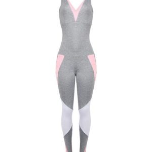 Sport-Romper für Damen mit gekreuztem Rücken – Yoga-Einteiler
