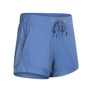 Yoga-Shorts Damen Kordelzug - kurze Sport-Shorts