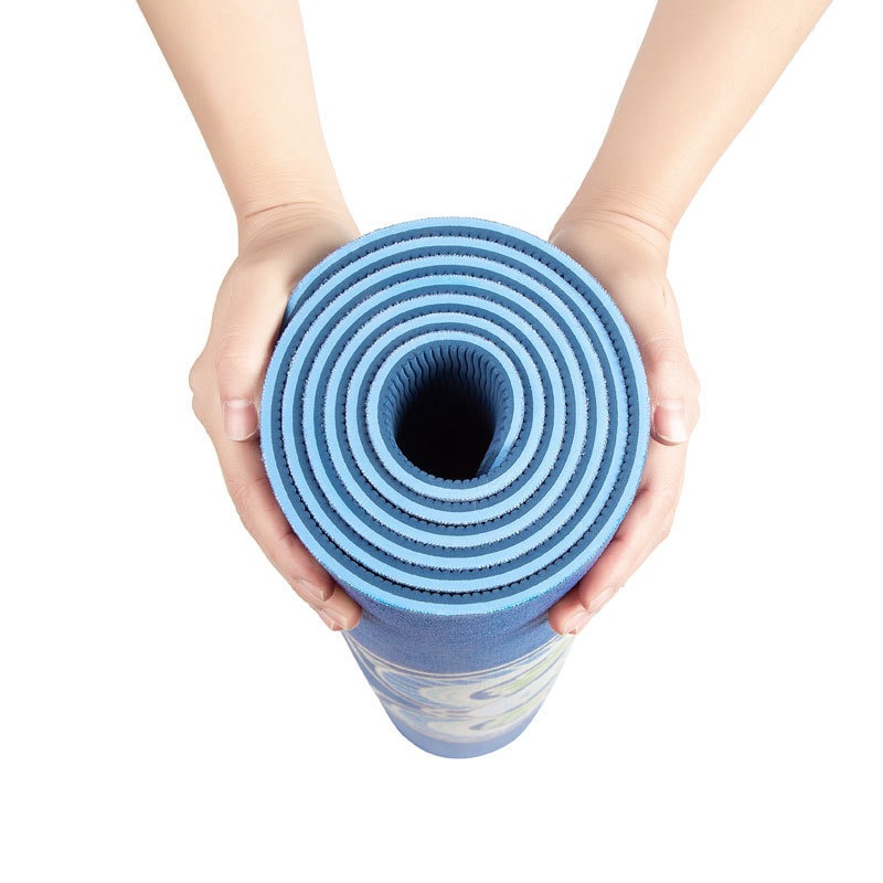 Yogamatte mit Tragetasche – rutschfest