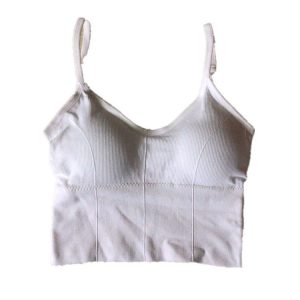 Push-up Sport-BH Damen – Baumwoll-Sport-BH mit Pads, einfarbig