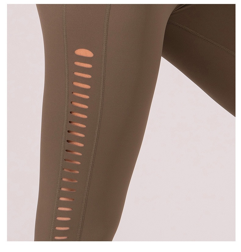 High-Waist Yoga-Leggings für Damen – figurformend, elastisch – Bild 4