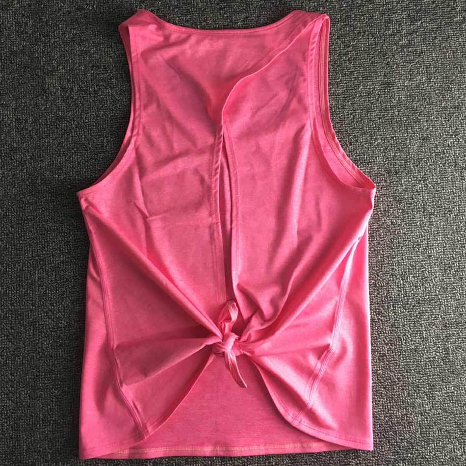 Rückenfreies Yoga-Tanktop Damen – Off-Shoulder, Racerback – Bild 6