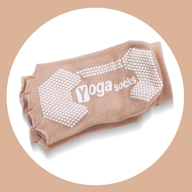 Yoga-Socken Damen – 5-Finger Anti-Rutsch Socken – Bild 3