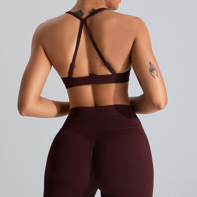 Nahtloses Yoga-Top für Damen – Bild 3