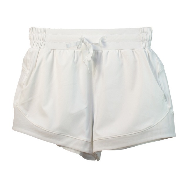 Yoga-Shorts Damen mit Mesh-Patchwork – Sommer-Shorts im Patchwork-Look – Bild 3
