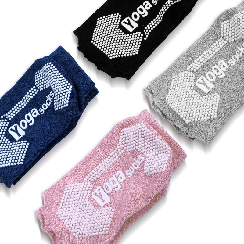 Yoga-Socken Damen – 5-Finger Anti-Rutsch Socken – Bild 4