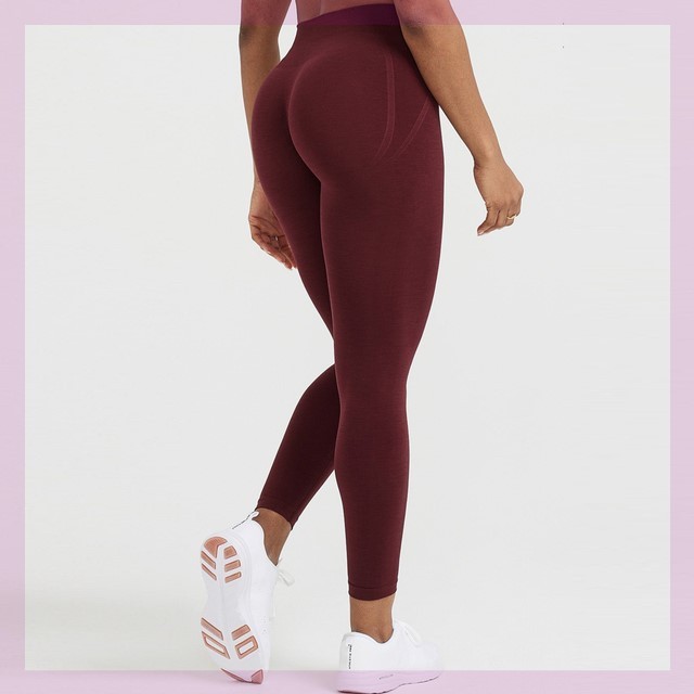 Scrunch Yoga-Leggings für Damen – Po-Lifting, High Waist – Bild 2