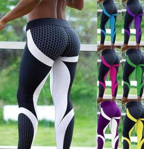 Yoga-Leggings für Damen – figurbetont, High Waist