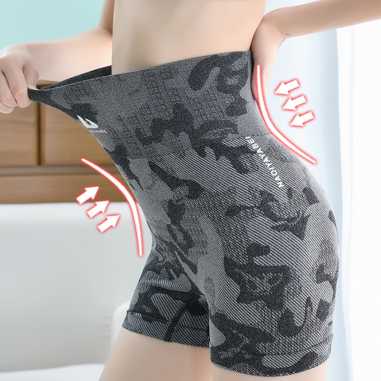 Bedruckte Yoga-Shorts für Damen – Einheitsgröße – Bild 9