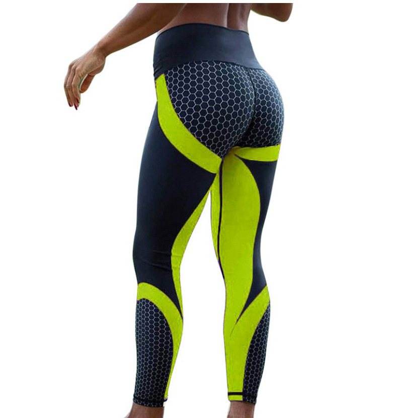 Yoga-Leggings für Damen – figurbetont, High Waist – Bild 2