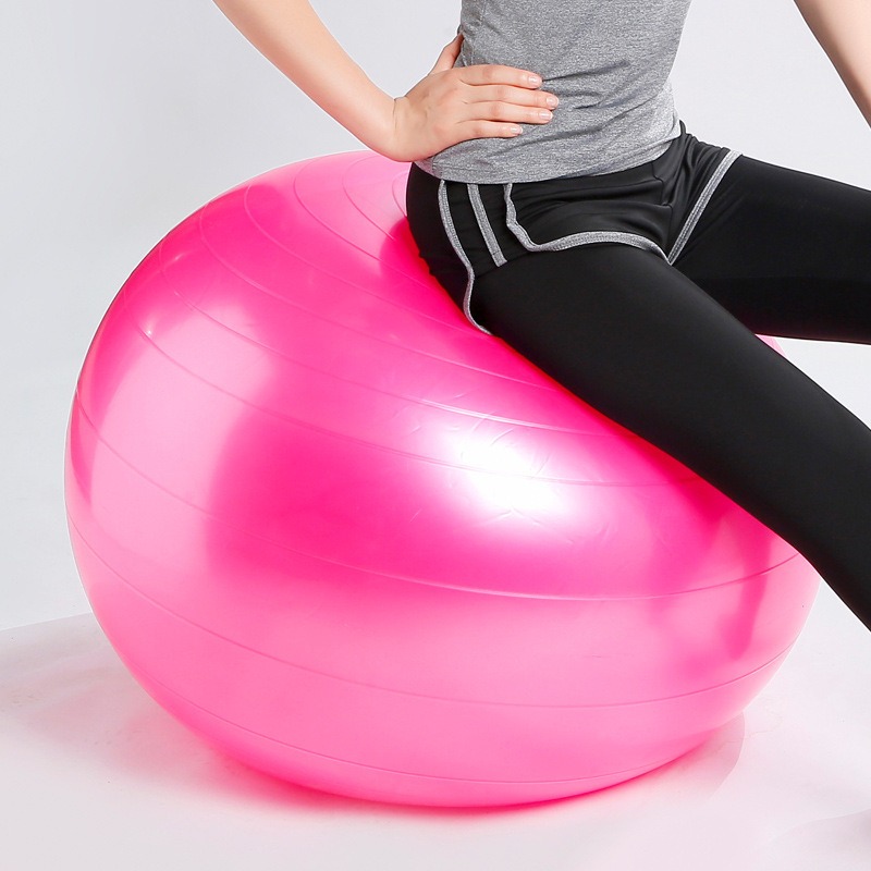 Gymnastikball – glänzender Yoga- und Fitnessball – Bild 8