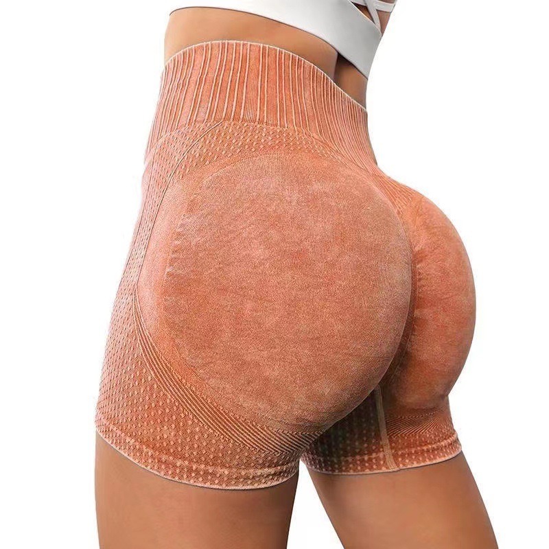 High-Waist Yoga-Shorts Damen – Po-liftend, schnelltrocknend – Bild 4