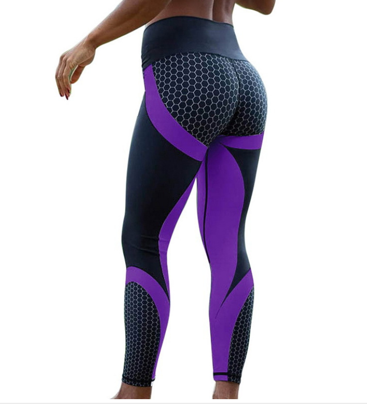 Yoga-Leggings für Damen – figurbetont, High Waist – Bild 4