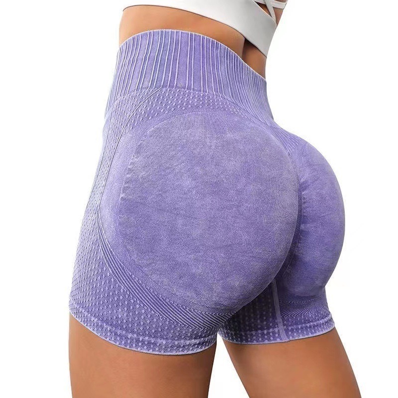 High-Waist Yoga-Shorts Damen – Po-liftend, schnelltrocknend – Bild 6