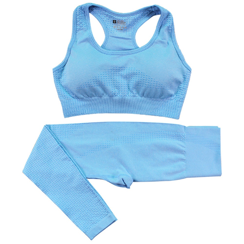 Yoga-Set für Damen 2-teilig – Crop-Top & Leggings – Bild 5