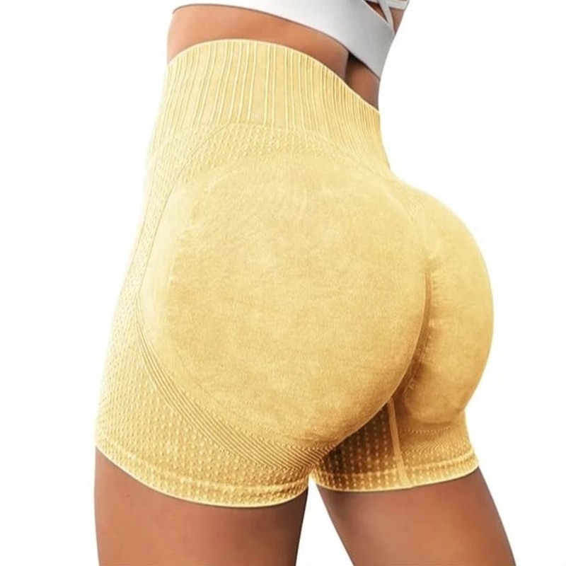 High-Waist Yoga-Shorts Damen – Po-liftend, schnelltrocknend – Bild 9