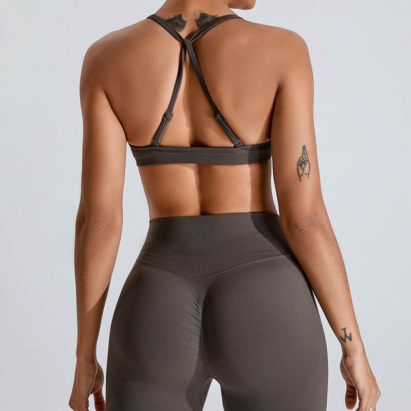 Nahtloses Yoga-Top für Damen – Bild 10