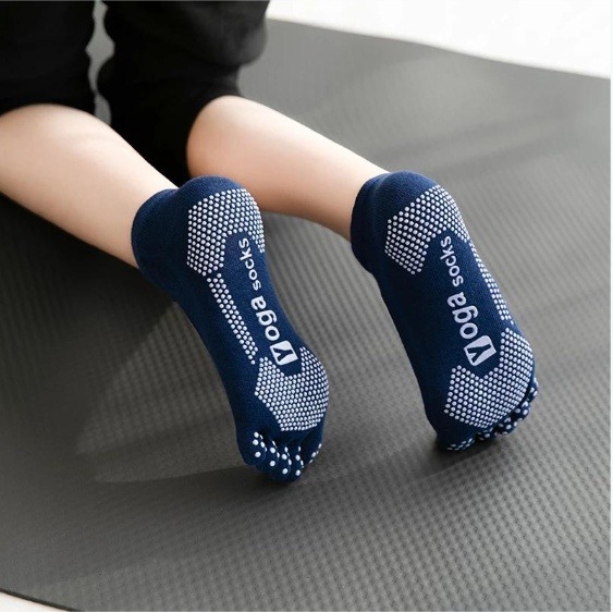 Yoga-Socken Damen – 5-Finger Anti-Rutsch Socken