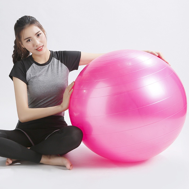 Gymnastikball – glänzender Yoga- und Fitnessball – Bild 6