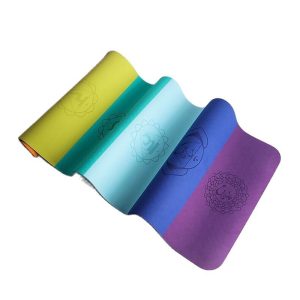 Yogamatte mit Chakra-Design – Bild 1