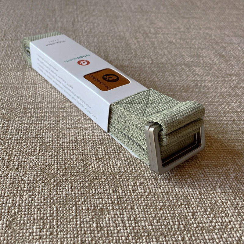 Yoga-Band – Stretch-Gurt für Dehnung und Rückenübungen, 8 ft – Bild 9