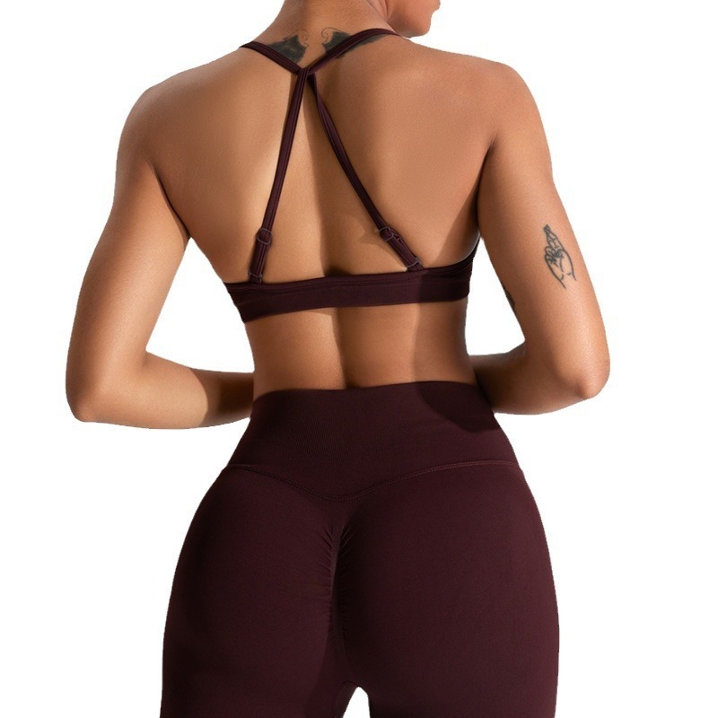 Nahtloses Yoga-Top für Damen – Bild 9