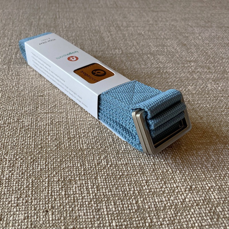 Yoga-Band – Stretch-Gurt für Dehnung und Rückenübungen, 8 ft – Bild 5