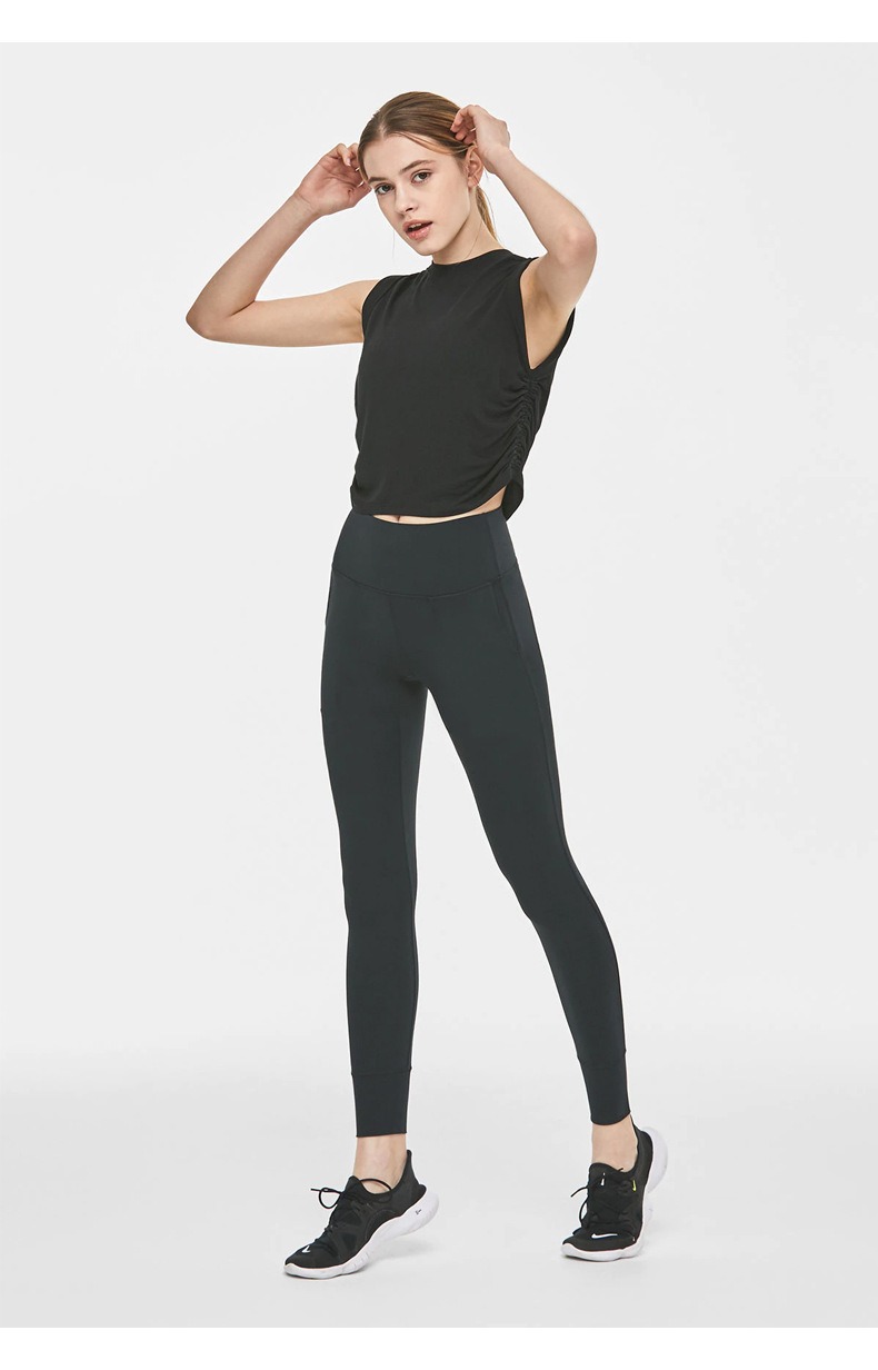 Yoga-Tanktop für Damen aus Nylon – lockere Passform – Bild 4