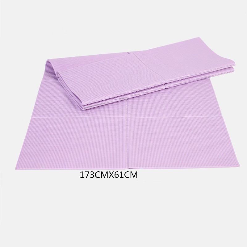 Reise-Yogamatte – faltbare Yogamatte für Reisen, 173 × 61 cm, aus PVC – Bild 9