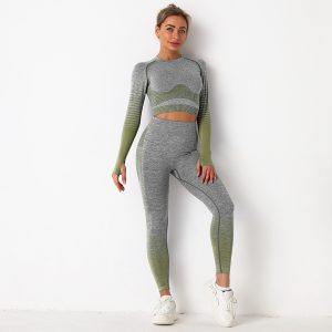 2-teiliges Yoga-Set für Damen – Sport-BH & Leggings, schnelltrocknend